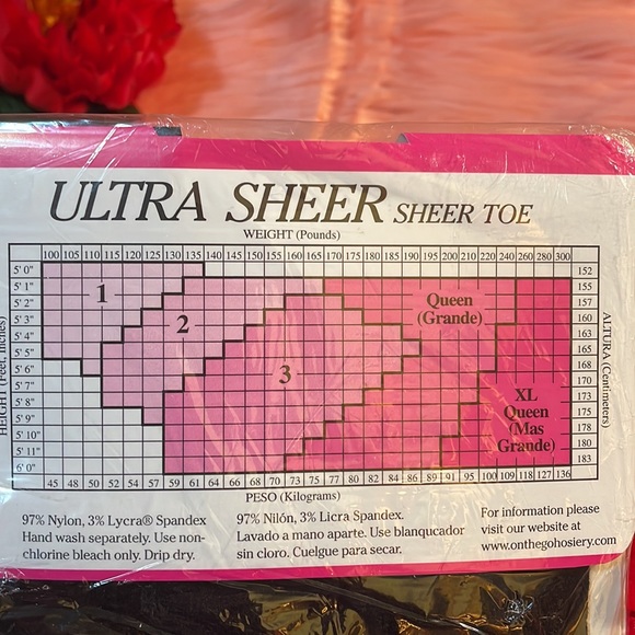 Jet Black Pantyhose - Picture 9 of 11